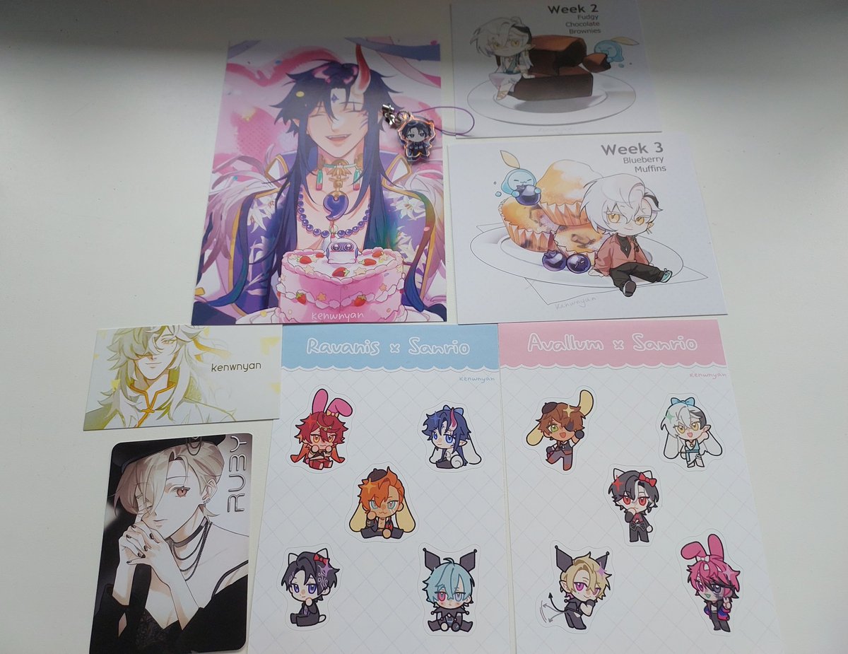m1rai_now's tweet image. Got more merch from @kenwnyan
I love it so much. Thank you always for your amazing merch ๐ซถ