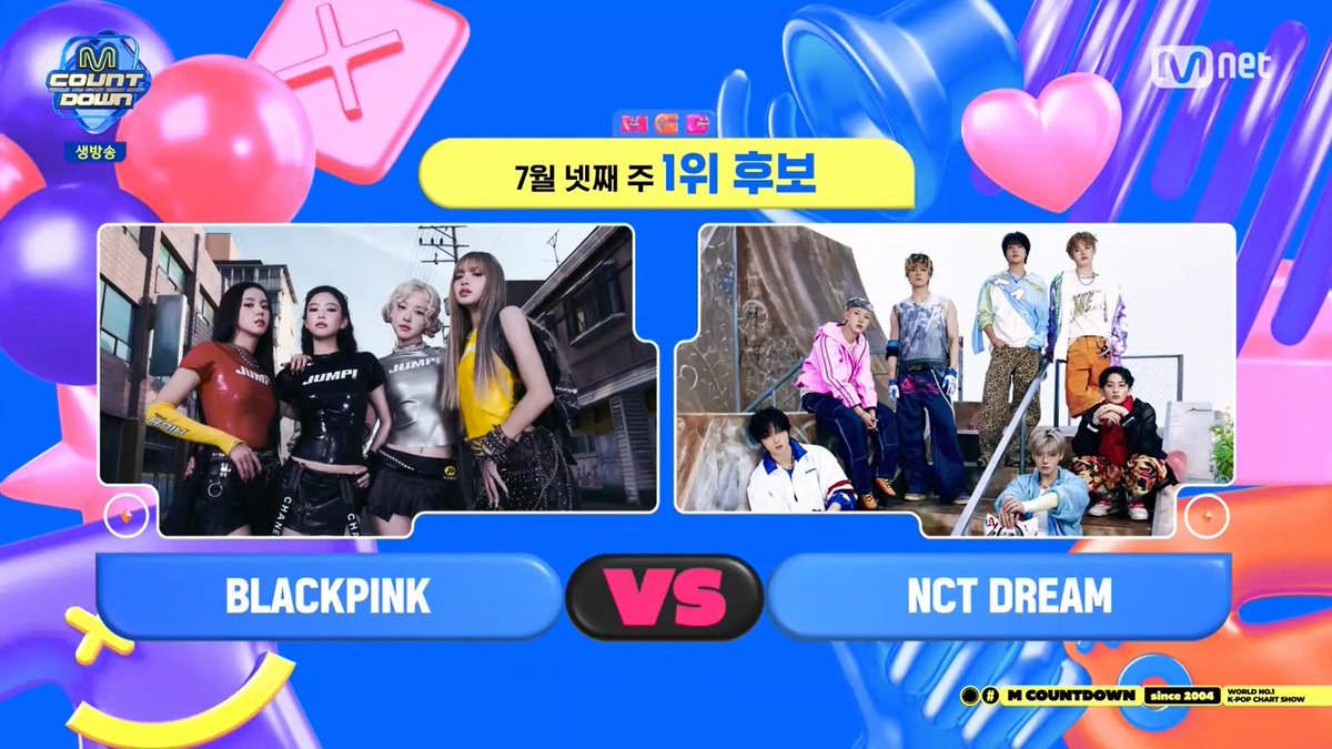 BlinkVotingCrew's tweet image. #BLACKPINK “JUMP” is nominated for 1st Place for today's M-COUNTDOWN.
VOTE HERE:
→mnetplus.onelink.me/TRa8/25daj137?…
#BLACKPINK_JUMP #JUMP @BLACKPINK