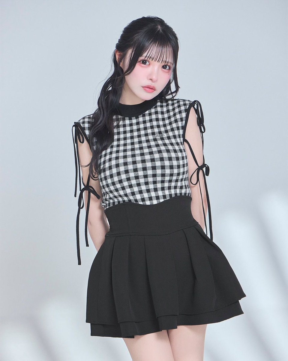 michellMacaron - michellMacaron ニットポンチョ michellMacaron - michellMacaron ふわふわニットトップス 新品