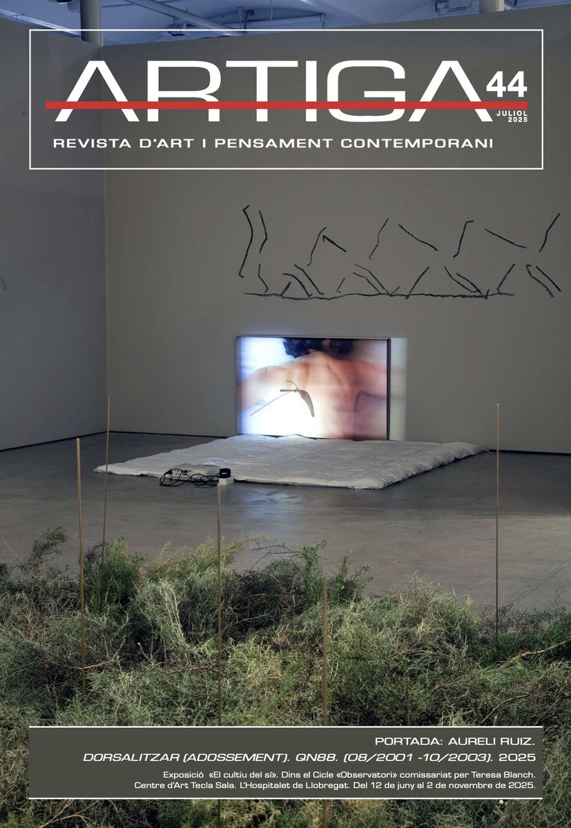 💥 Out now!
🔸 El nou número de la <a href="/RevistaArtiga/">Artiga</a> ja és al carrer i des de #MèdolTGN hi som ben presents. Hi trobaràs algunes de les exposicions i activitats que hem desenvolupat al llarg d'aquest any. Moltes gràcies!

🔹 Troba-la als punts habituals i a artiga.cat.