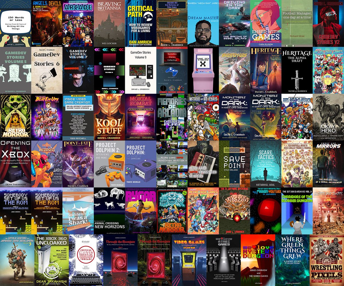David L. Craddock (@davidlcraddock) on Twitter photo Introducing the Greatest Hits 2 bundle of ebooks—65 books about #gamedev and gaming culture! Available from <a href="/storybundle/">StoryBundle</a> for a limited time. Check out the bundle here: storybundle.com/games Introducing the Greatest Hits 2 bundle of ebooks—65 books about #gamedev and gaming culture! Available from <a href="/storybundle/">StoryBundle</a> for a limited time. Check out the bundle here: storybundle.com/games