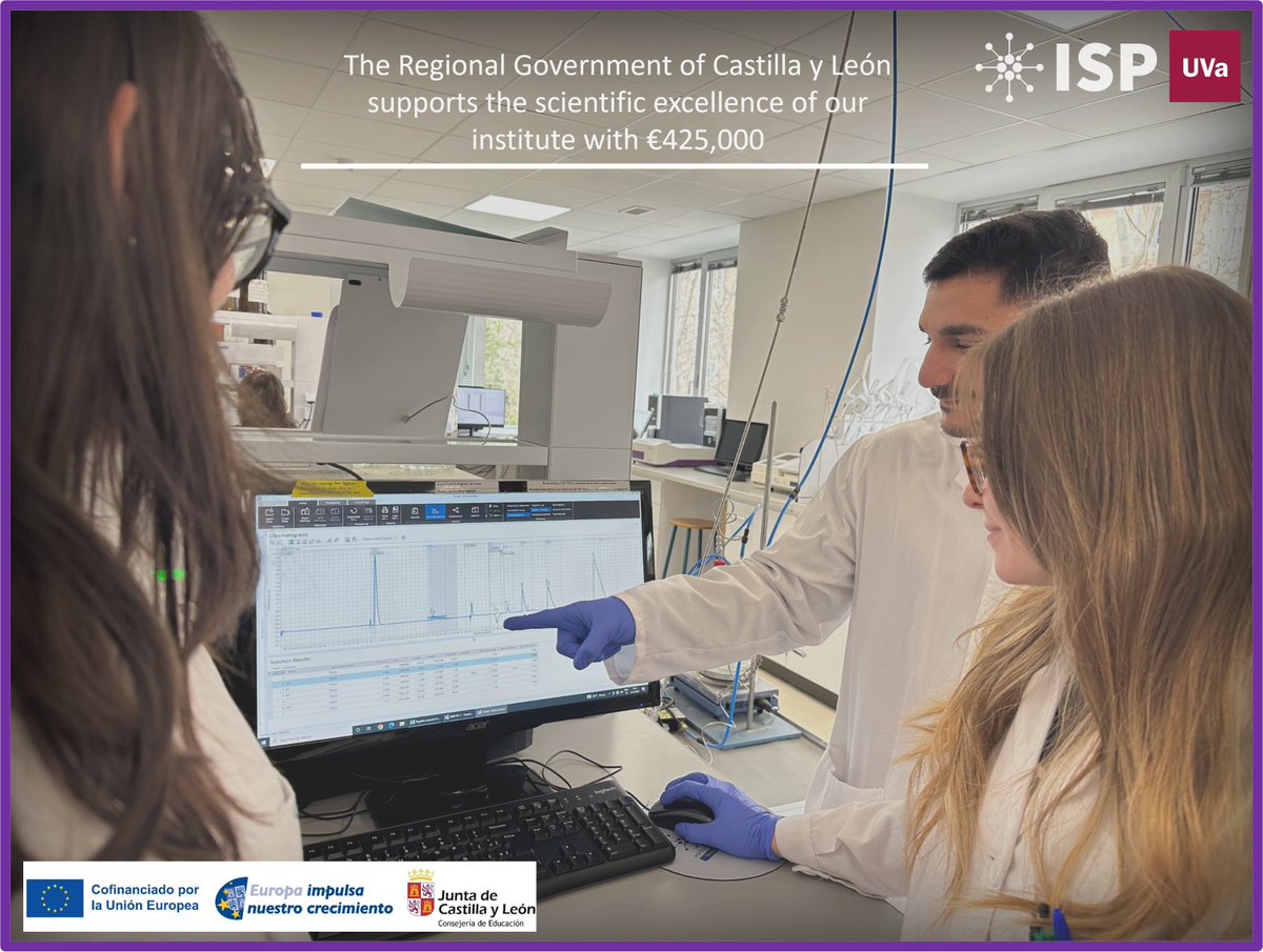 Institute of Sustainable Processes (UVa) (@ispuva) on Twitter photo 🎉Our Institute has been awarded €425K in the “Escalera de Excelencia” program by <a href="/jcyl/">Junta de Castilla y León</a>. Under RIS3 Castilla y León 2021–2027 & co-funded by FEDER, this boosts our Strengthening Plan for scientific excellence and sustainable innovation.
#EscaleraDeExcelencia #JCyL #RIS3 #FEDER 🎉Our Institute has been awarded €425K in the “Escalera de Excelencia” program by <a href="/jcyl/">Junta de Castilla y León</a>. Under RIS3 Castilla y León 2021–2027 & co-funded by FEDER, this boosts our Strengthening Plan for scientific excellence and sustainable innovation.
#EscaleraDeExcelencia #JCyL #RIS3 #FEDER