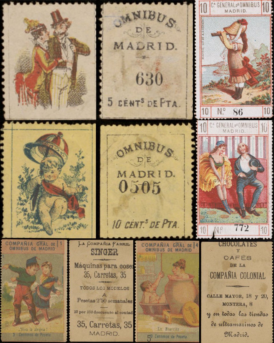 LibrosCMadrid's tweet image. En la biblioteca digital de Madrid encontráis esta colección compuesta por 98 billetes de ómnibus y tranvías de fines del S.XIX.
La belleza de sus diseños responde al gusto por el coleccionismo de la época
+ Info: c.madrid/hkzr8 #BibliotecasCM
#bibliotecadigitalmadrid