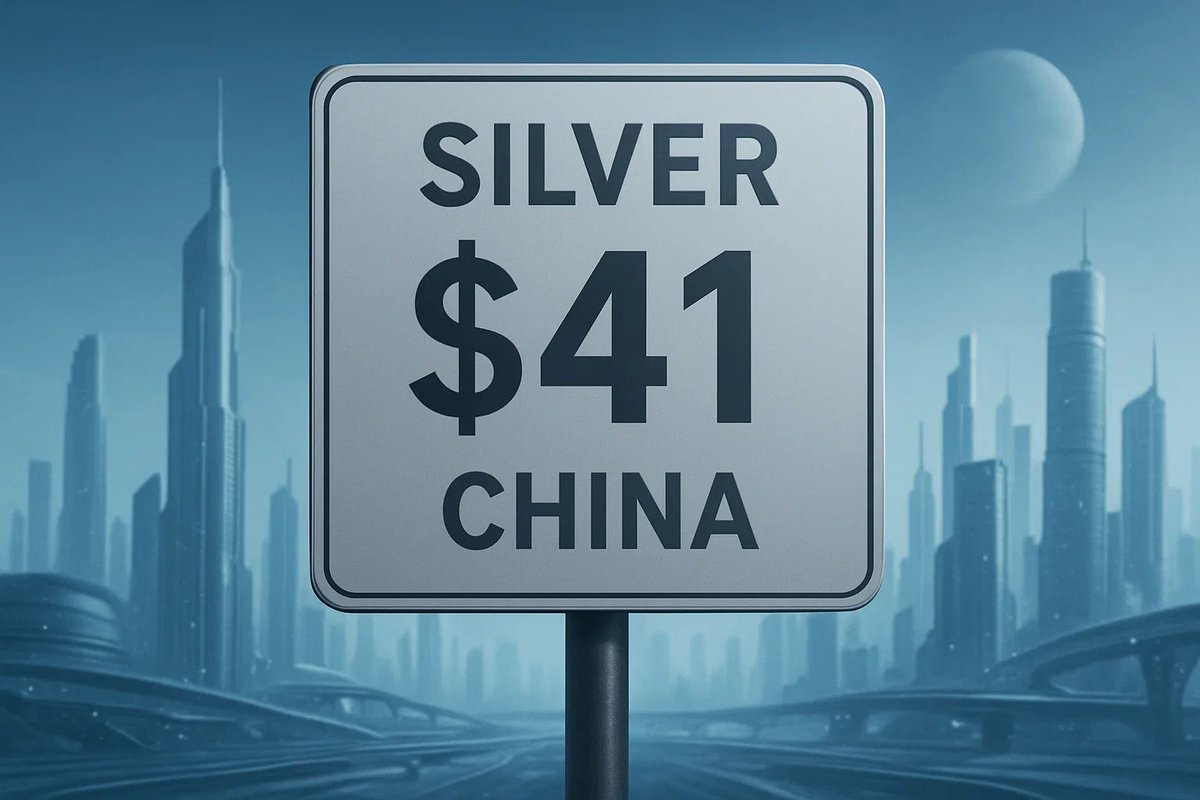 Its $41 Silver in China. Is it because they live in the future?