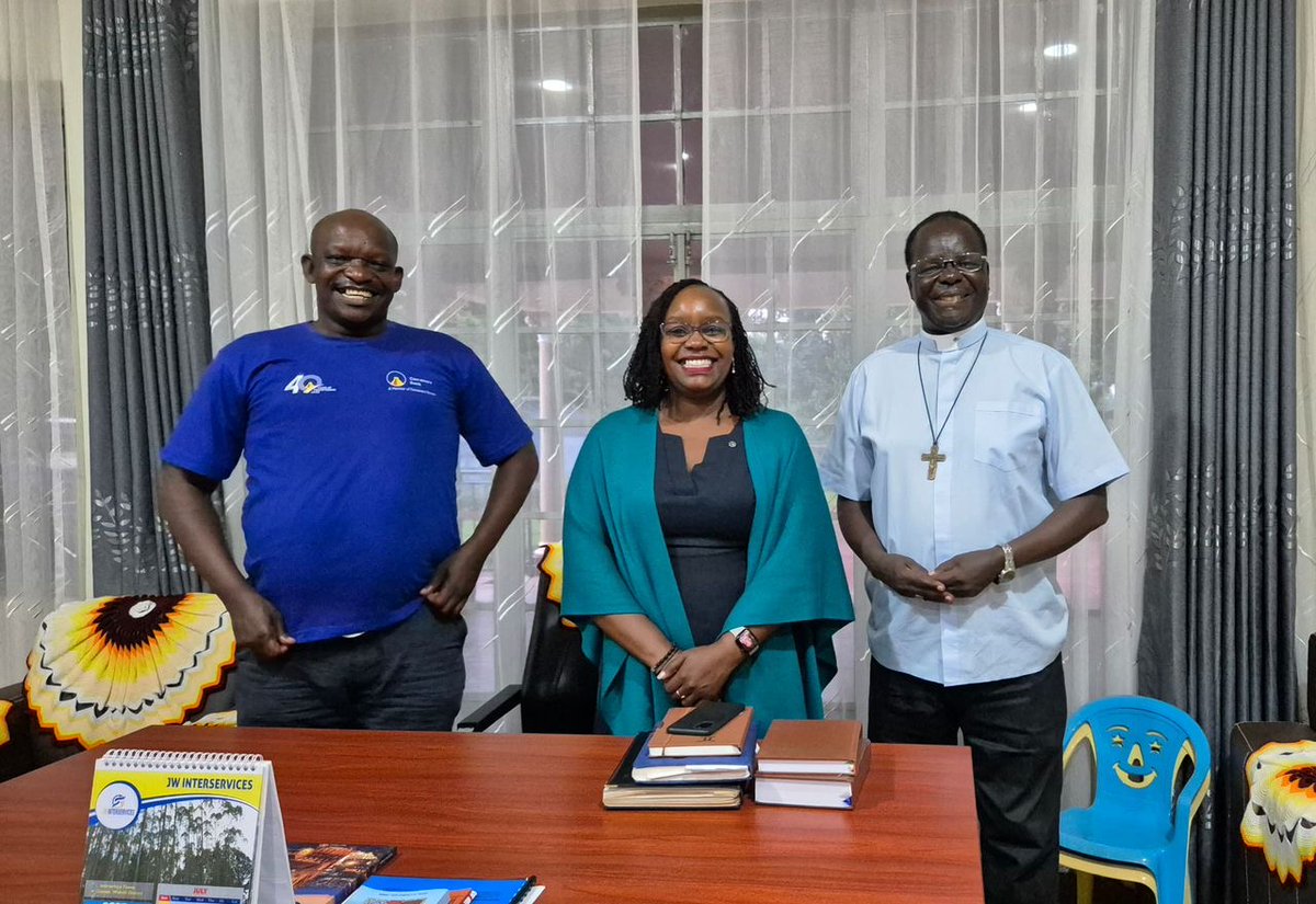 jquesiga's tweet image. I had the honour of visiting His Grace Raphael p'Mony Wokoroach, the Archbishop of Gulu Archdiocese, at his residence to personally thank him for his unwavering support in championing the rights of persons with disabilities and strengthening eye health services across Northern…