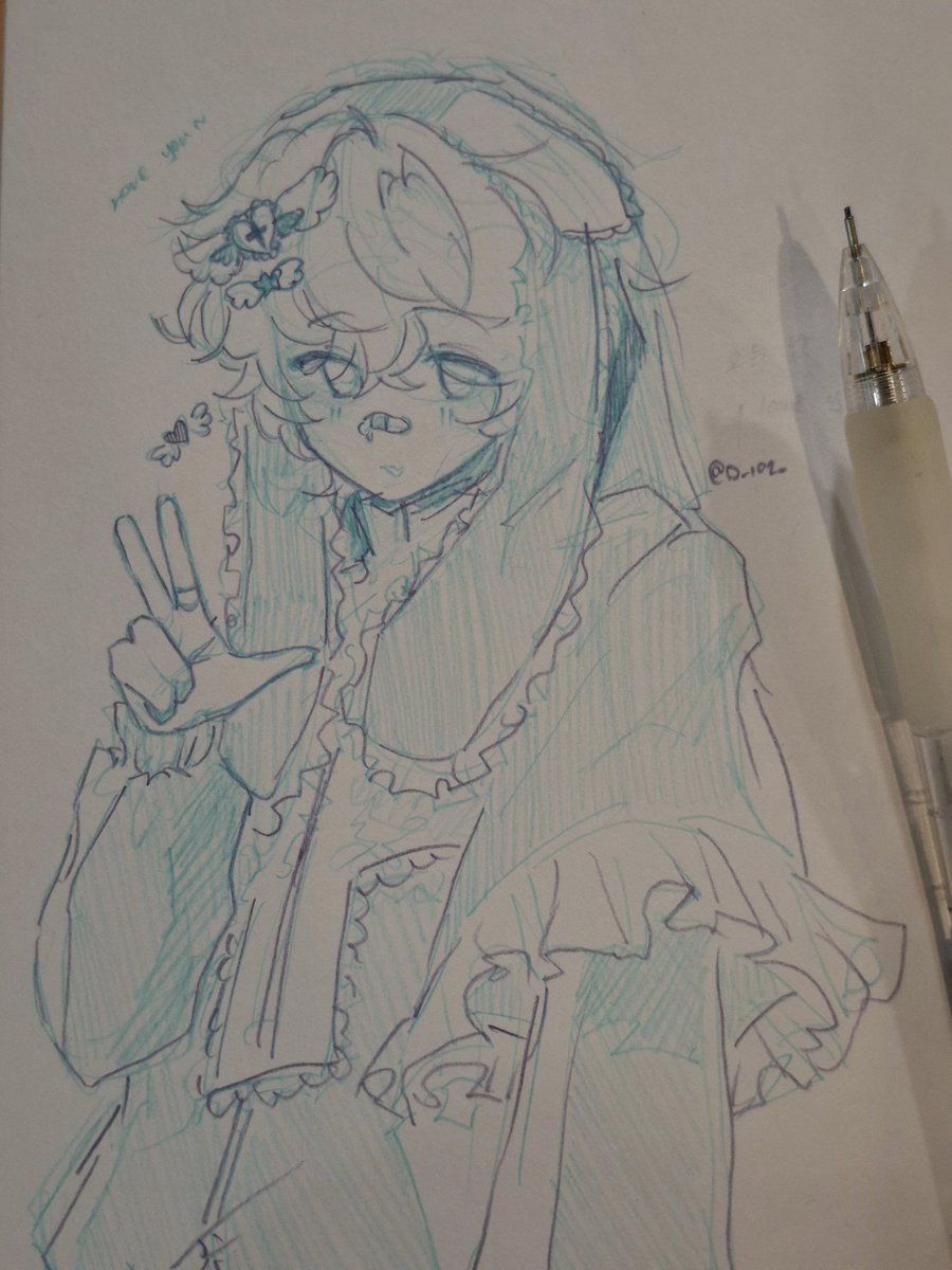 seob or soul sketch (  -_・)?
