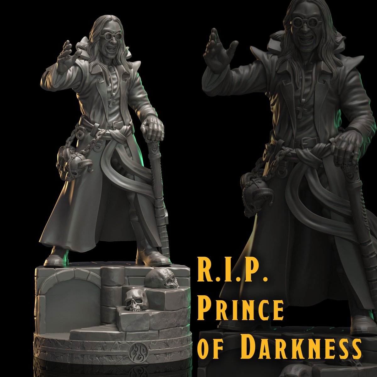 CrippledGod (@godcrippled) on Twitter photo Thank you, Ozzy, for all the good times!
We sculpted this miniature as a tribute to this Lengendary man and artist.
๐ฆ๐๐๐ญ ๐ญ๐ก๐ ๐๐ซ๐ข๐ง๐๐ ๐จ๐ ๐๐๐ซ๐ค๐ง๐๐ฌ๐ฌ ๐๐๐ ๐
๐ข๐ฅ๐ ๐๐จ๐ซ ๐
๐๐๐ here:
crippledgodfoundry.com/collections/frโฆ
#ozzy #freeminiatures #ozzyosbourne Thank you, Ozzy, for all the good times!
We sculpted this miniature as a tribute to this Lengendary man and artist.
๐ฆ๐๐๐ญ ๐ญ๐ก๐ ๐๐ซ๐ข๐ง๐๐ ๐จ๐ ๐๐๐ซ๐ค๐ง๐๐ฌ๐ฌ ๐๐๐ ๐
๐ข๐ฅ๐ ๐๐จ๐ซ ๐
๐๐๐ here:
crippledgodfoundry.com/collections/frโฆ
#ozzy #freeminiatures #ozzyosbourne