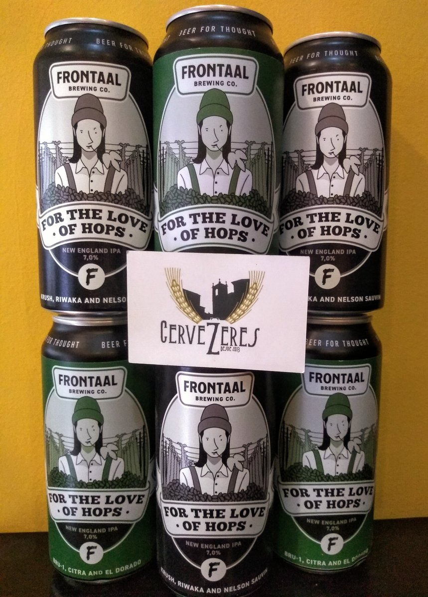 CerveZeres (@cervezeres) on Twitter photo #BuenosDias 🌞 CerveZer@s #novedades <a href="/FrontaalBier/">Brouwerij_Frontaal</a> Holanda 🇳🇱 #serie FOR THE LOVE OF HOPS #cervezas 🍻 #new #england #ipa #una con #lupulos #Krush #riwaka & #nelsonsauvin 7% y la #OTRA con #bru1 #citra & #ElDorado 7% #proost🍻 #Salud🍻 Buen #Jueves para tod@s desde <a href="/CerveZeres/">CerveZeres</a> #BuenosDias 🌞 CerveZer@s #novedades <a href="/FrontaalBier/">Brouwerij_Frontaal</a> Holanda 🇳🇱 #serie FOR THE LOVE OF HOPS #cervezas 🍻 #new #england #ipa #una con #lupulos #Krush #riwaka & #nelsonsauvin 7% y la #OTRA con #bru1 #citra & #ElDorado 7% #proost🍻 #Salud🍻 Buen #Jueves para tod@s desde <a href="/CerveZeres/">CerveZeres</a>