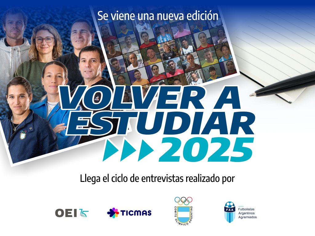 EspacioOEI's tweet image. ⚽ Arranca una nueva edición de “Volver a Estudiar”, campaña educativa de la OEI, Futbolistas Argentinos Agremiados (FAA), @PrensaCOA y #TICMAS, que busca impulsar y reforzar el derecho a la educación como motor de inclusión, desarrollo y ciudadanía.

🔗 Descubre más:…