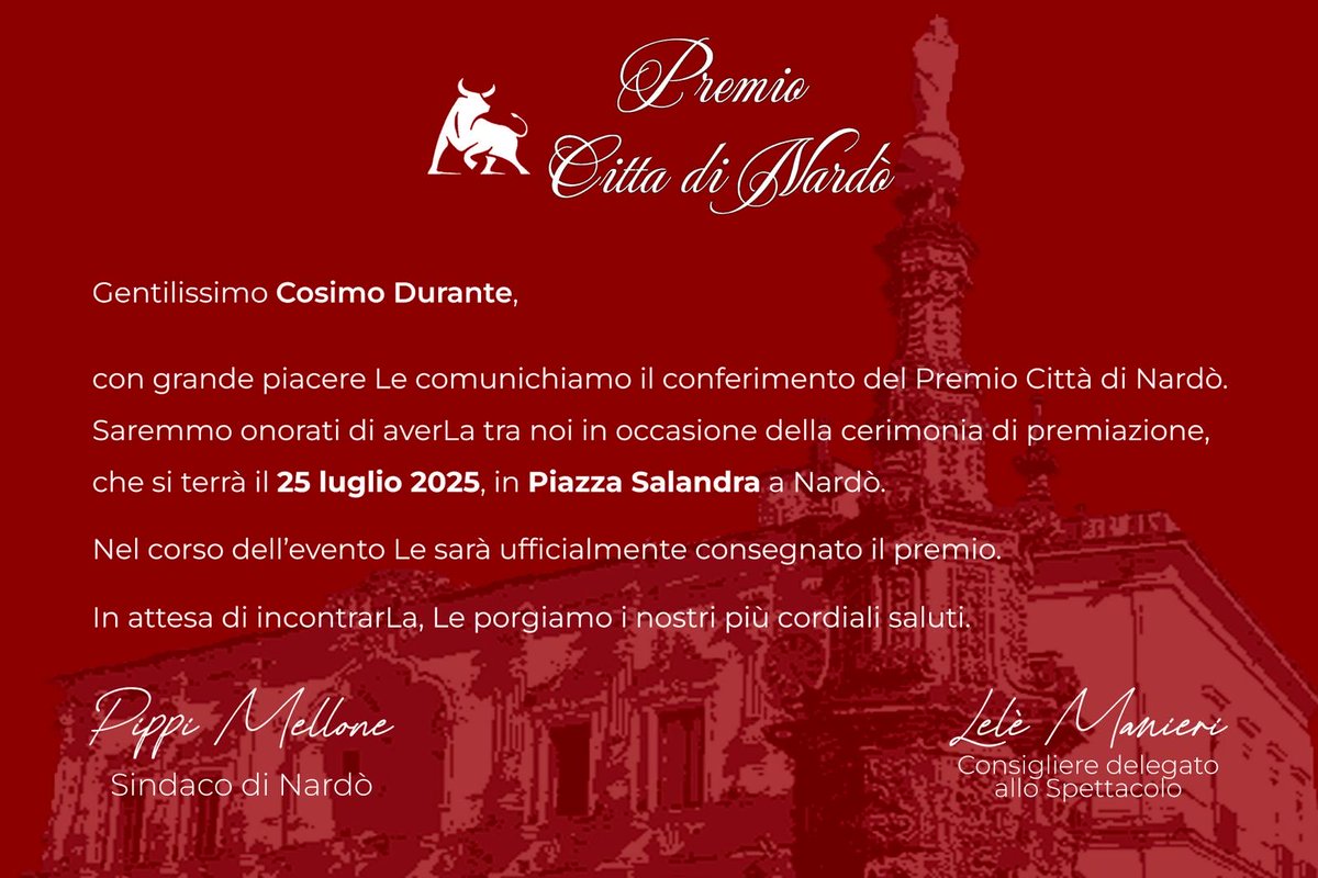 Cosimo Durante (@cosimodurante59) on Twitter photo 