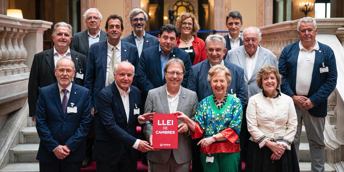 📢El Parlament de Catalunya inicia la tramitació per urgència de la nova Llei de Cambres, un avenç clau per reforçar institucionalment les Cambres i adaptar la normativa catalana.

🔗 shorturl.at/R96Tj