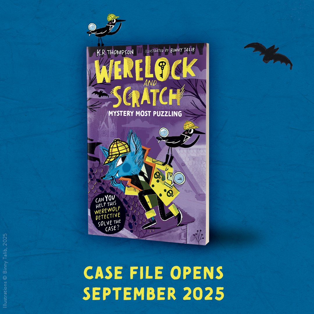 writes_kate's tweet image. 🕵️♂️New book alert!🕵️♂️Do YOU have a little detective in your life? The Werelock & Scratch Detective Agency needs their help to crack the case!
Perfect for readers 7+, with puzzles, clues & riddles galore!
Out 25/09. Pre-order to join the crime-busting fun! geni.us/xlkwlt