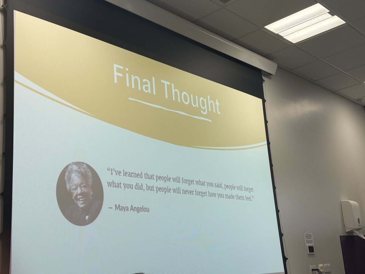 Powerful thought from one of our older adult teams. People never forget how you made them feel. #RRP <a href="/GmmhJo/">Jo GMMH</a> <a href="/JimmyJimrid/">James Ridley</a>