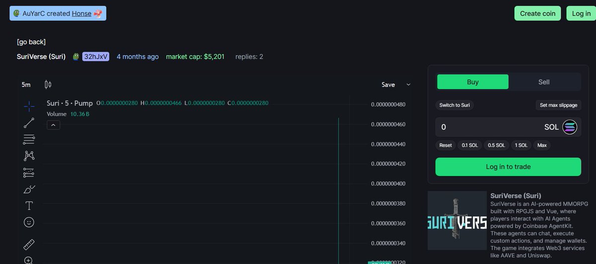 someone created a token of our hackathon project on pumpfun and it has market cap of $5k ??? 

like can we do anything about it?
