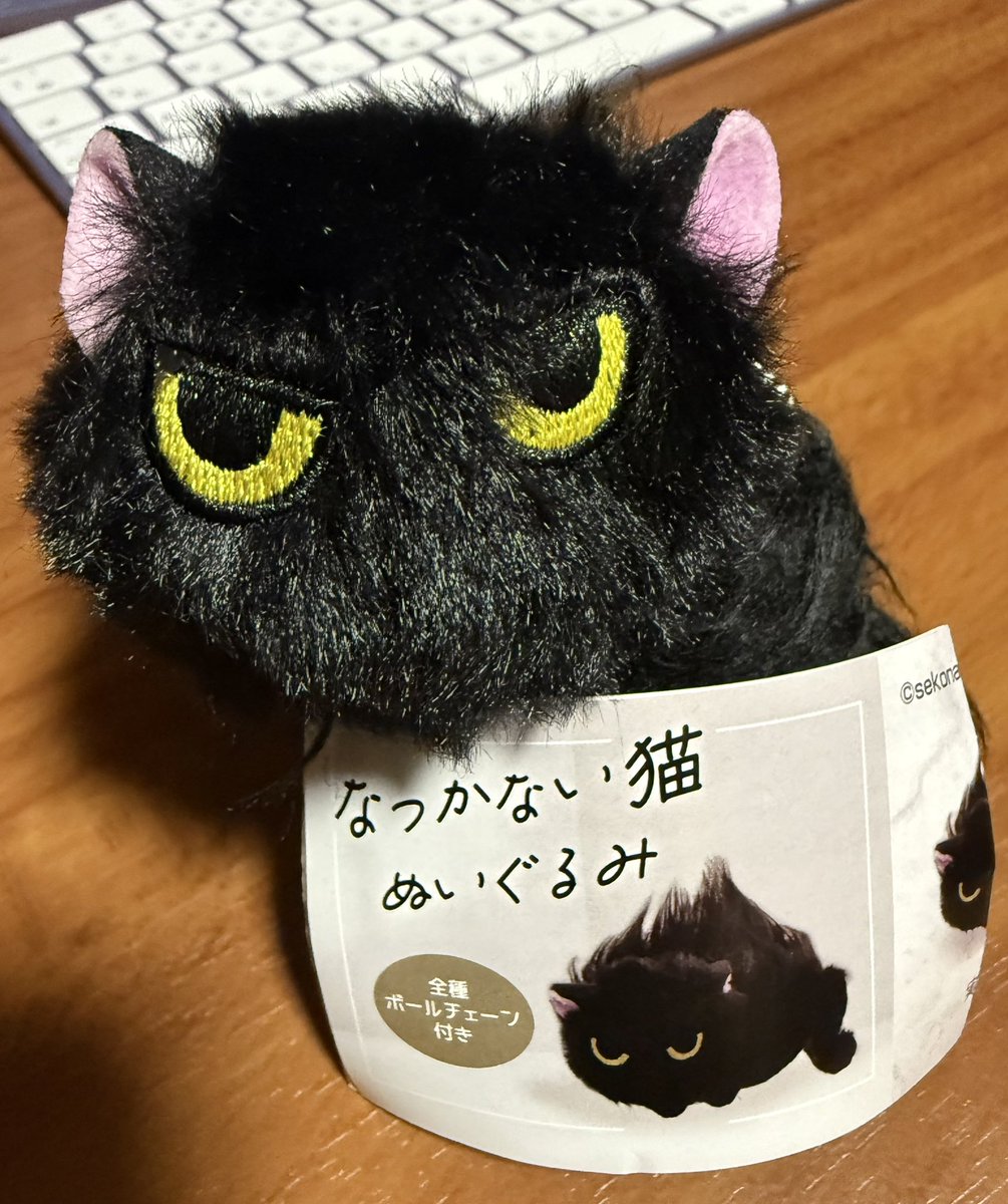 せこなお　なつかない猫　黒猫　ぬいぐるみ　袋付き せこなお なつかない猫 黒猫 ぬいぐるみ 袋付き せこなお なつかない猫