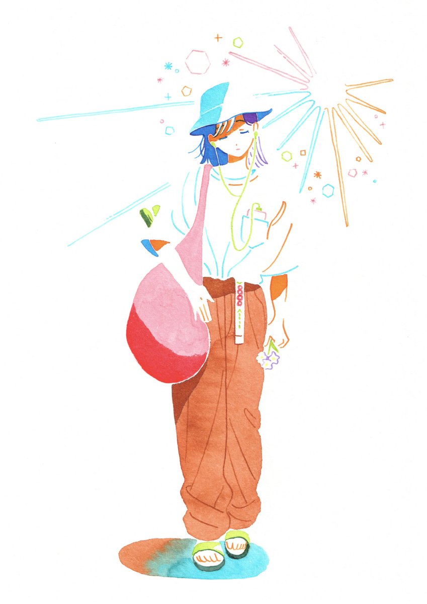 kmz_sasshi's tweet image. ☀️🌻🌟🍉