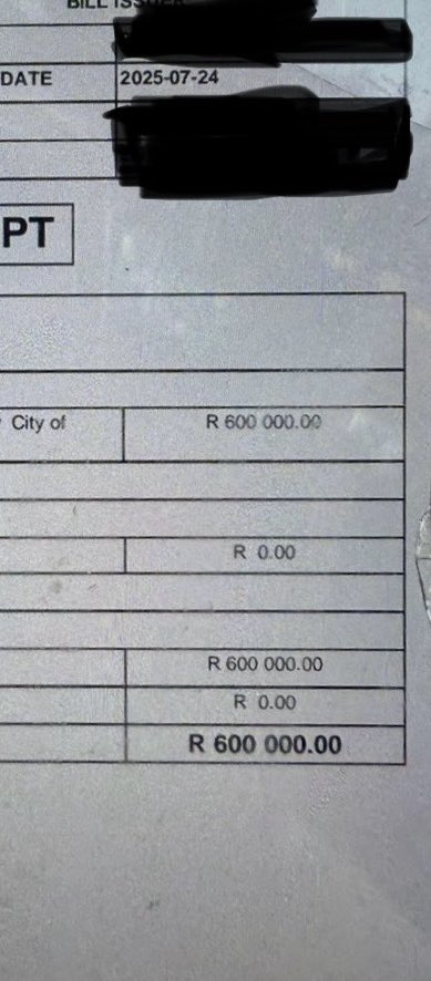 eugene_modise's tweet image. Shoprite settled a R600,000 payment just as we were about to pull the plug for over R500,000 owed.
Responsibility isn’t a favour — it’s a duty. Pay your municipal bills.
#TshwaneYaTima
@CityTshwane