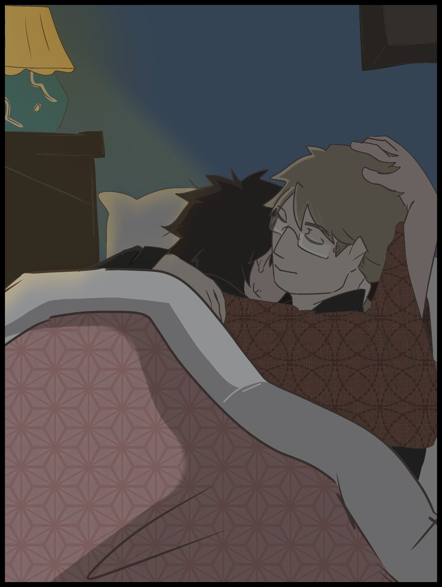 Y0urunc1e's tweet image. Cuties 😭😭💜 #kunitai #kunikida #katai