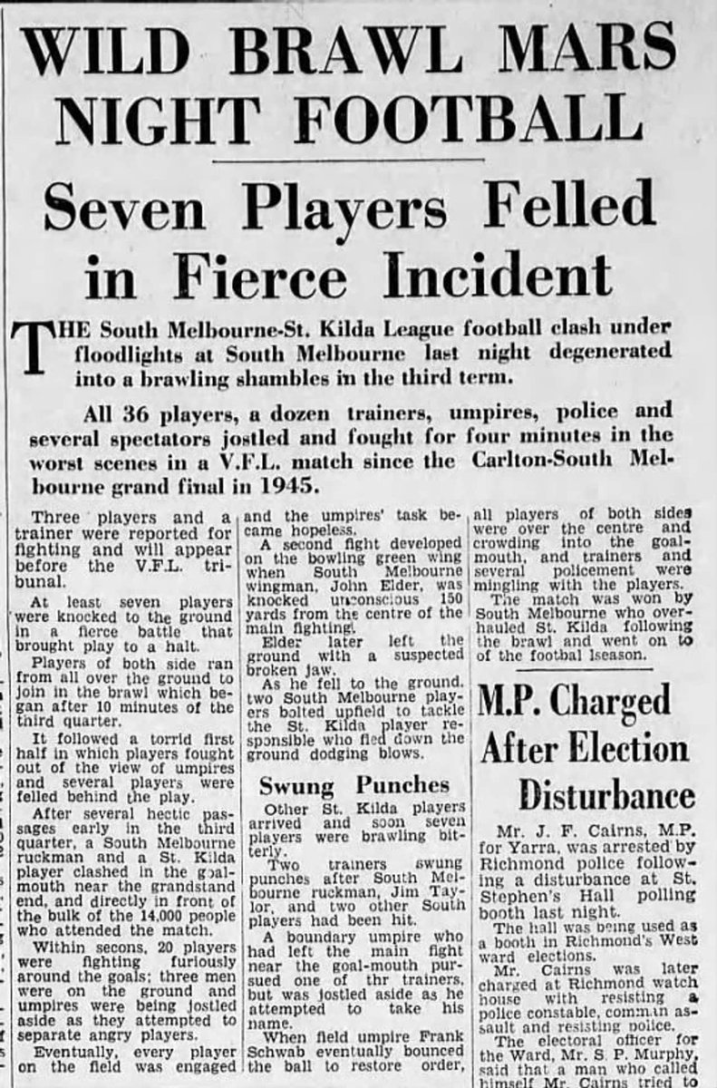 The AFL has flown a kite with a mid-season tournament, but  from the Patriotic Premiership to a National mid-week night series, it would all be history repeating.. 
📻🎧 Know Your History <a href="/WhateleySEN/">Whateley</a>: open.spotify.com/episode/0wrS5d…