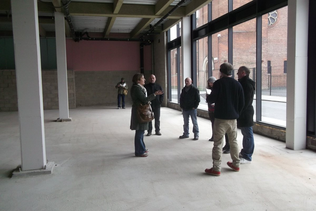 Factory Records Collection (@factoryreccol) on Twitter photo This was the 1st meeting at Manchester's Ice Plant location with my team and 2nd exhibition 2012 #factoryrecords
<a href="/peterhook/">Peter Hook</a>
<a href="/neworder/">New Order</a>
<a href="/DuruttiColumn/">The Durutti Column</a>
<a href="/Happy_Mondays/">Happy Mondays</a> This was the 1st meeting at Manchester's Ice Plant location with my team and 2nd exhibition 2012 #factoryrecords
<a href="/peterhook/">Peter Hook</a>
<a href="/neworder/">New Order</a>
<a href="/DuruttiColumn/">The Durutti Column</a>
<a href="/Happy_Mondays/">Happy Mondays</a>