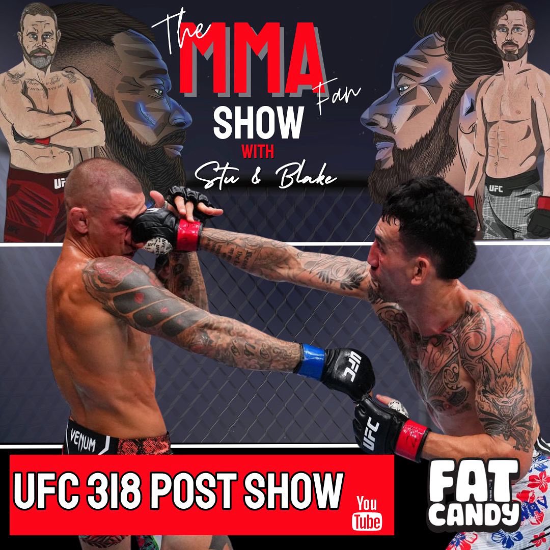 The MMA Fan Show (@mmafanshow) on Twitter photo BRAND NEW SHOW OUT NOW!!!
Catch hosts <a href="/stuwhiffen/">Stu Whiffen</a> and <a href="/blakeharrison23/">blake harrison</a> looking back at the weekends #ufc318 card and what the results can mean for the fighters futures!!
Hit the link in the bio to watch or listen
#dustinpoirier #maxholloway #ufc #mma BRAND NEW SHOW OUT NOW!!!
Catch hosts <a href="/stuwhiffen/">Stu Whiffen</a> and <a href="/blakeharrison23/">blake harrison</a> looking back at the weekends #ufc318 card and what the results can mean for the fighters futures!!
Hit the link in the bio to watch or listen
#dustinpoirier #maxholloway #ufc #mma