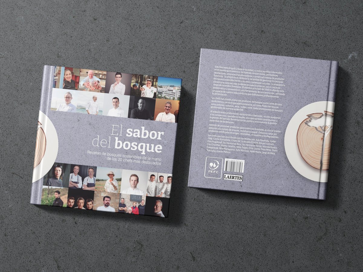 PEFC España (@pefcspain) on Twitter photo 🏆El sabor del bosque, @PEFCCatalunya <a href="/LaertesEd/">Editorial Laertes</a>, ha sido elegido uno de los mejores libros de cocina del mundo en los #GourmandAwards 2024🌍🍴
👉🏻Recetas con productos forestales certificados #PEFC que unen #gastronomía y #sostenibilidad: pefc.es/noticias/el-sa…
#SaboresdeBosque 🏆El sabor del bosque, @PEFCCatalunya <a href="/LaertesEd/">Editorial Laertes</a>, ha sido elegido uno de los mejores libros de cocina del mundo en los #GourmandAwards 2024🌍🍴
👉🏻Recetas con productos forestales certificados #PEFC que unen #gastronomía y #sostenibilidad: pefc.es/noticias/el-sa…
#SaboresdeBosque