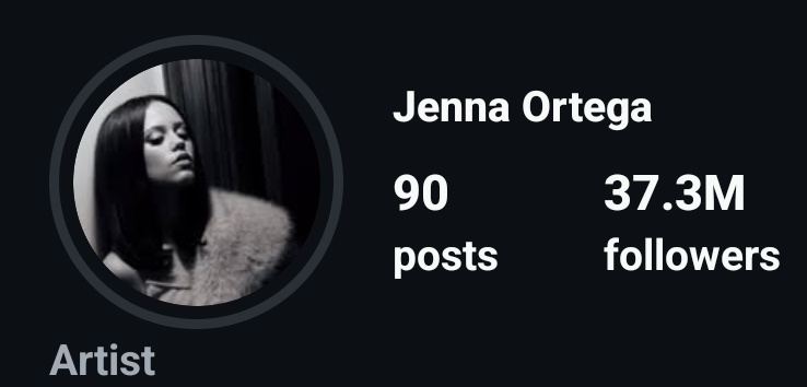jenssambas's tweet image. JENNA ORTEGA 90 POSTS