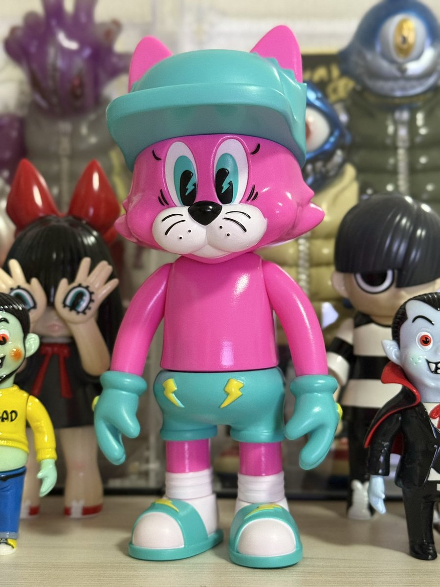 Noise Land ノイズランド SHITTY CAT デザフェス ソフビの詳細の