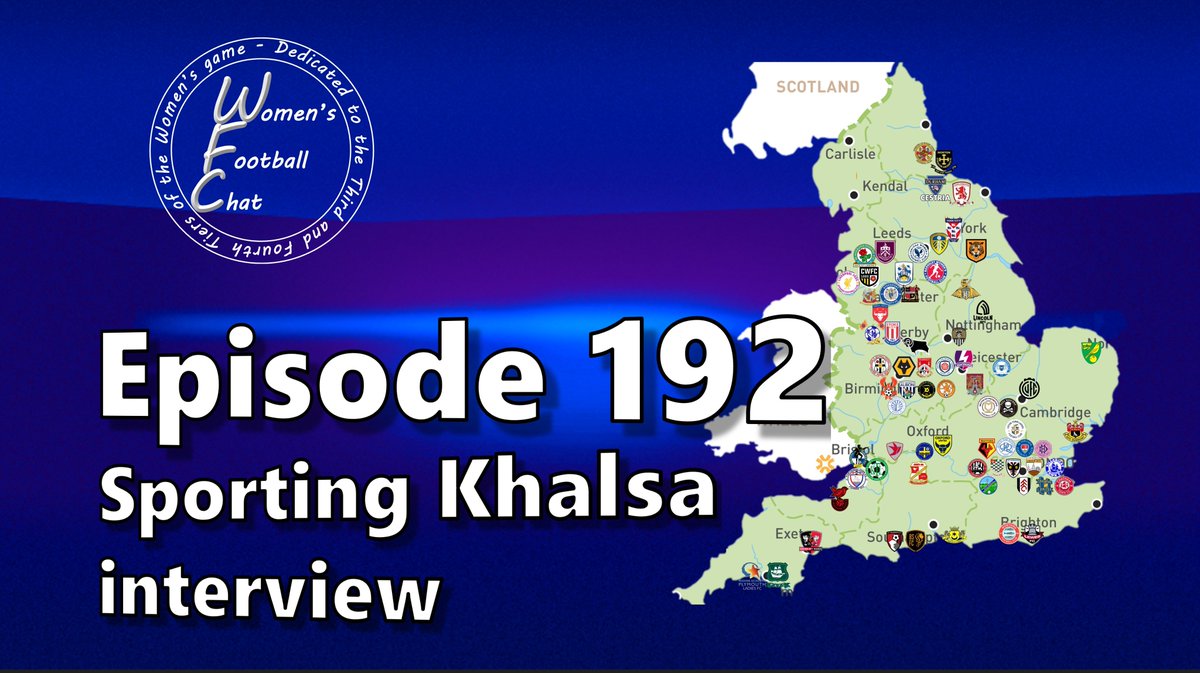 Women's Football Chat (@wfootballchat) on Twitter photo This week's episode of the Women's Football Chat is now available! On this week's show there's an in-depth interview with the manager and chair of <a href="/khalsawomen/">Sporting Khalsa Women</a>, plus we launch the final of the Summer Knockout Tournament 2025.
πΊyoutu.be/4zZKkLUwA2o This week's episode of the Women's Football Chat is now available! On this week's show there's an in-depth interview with the manager and chair of <a href="/khalsawomen/">Sporting Khalsa Women</a>, plus we launch the final of the Summer Knockout Tournament 2025.
πΊyoutu.be/4zZKkLUwA2o