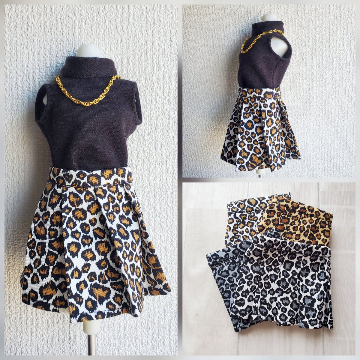 #アイドール東京74 新作

🐆ヒョウ柄プリーツのぎゃるセット🐆
トップス、スカート、ネックレスのセットです。

スカートは四色、サイズはDD、MDDの2サイズご用意してます。