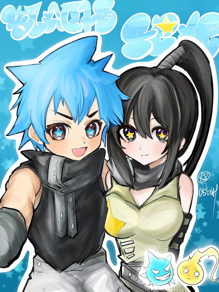 csooh001's tweet image. #souleater #blackstar #椿
