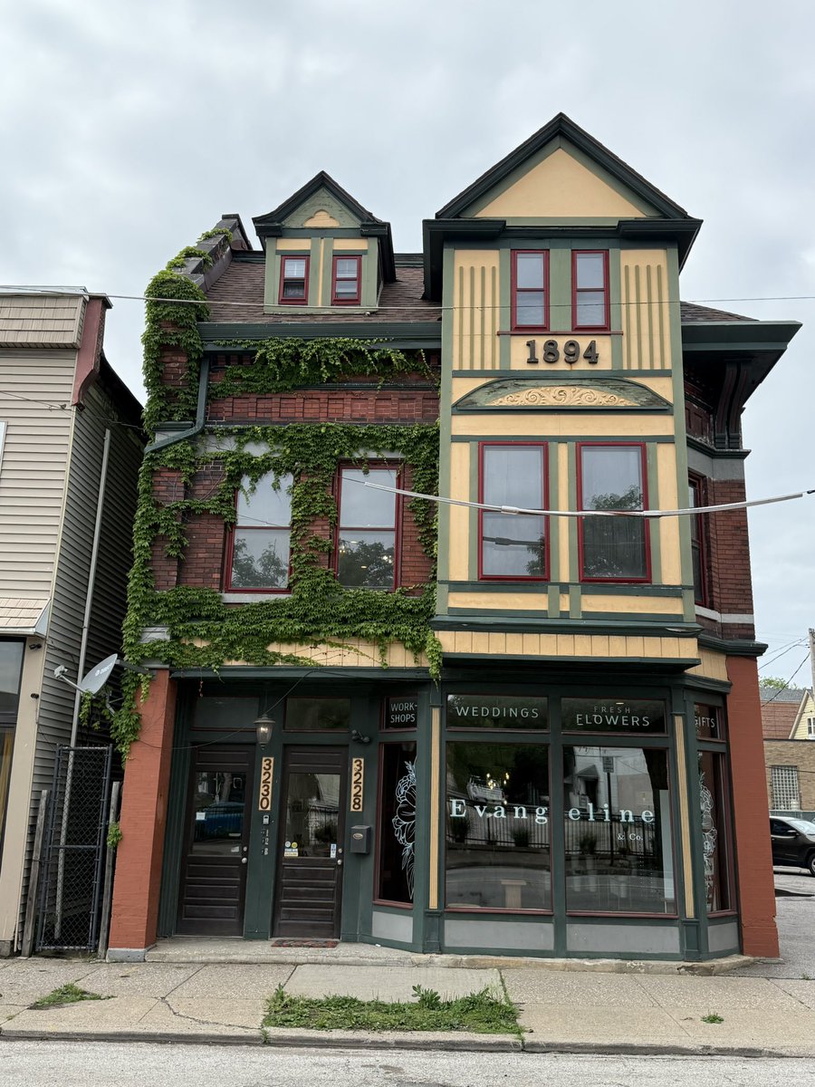 SkrticX's tweet image. Great seeing Brie Jones once again at her beautiful new floral shop, Evangeline &amp;amp; Co., which opened March 1 at 3228 Lorain Ave. Named for her late grandmother, it’s a space where flowers tell stories &amp;amp; capture life’s special moments. evangelineandco.squarespace.com