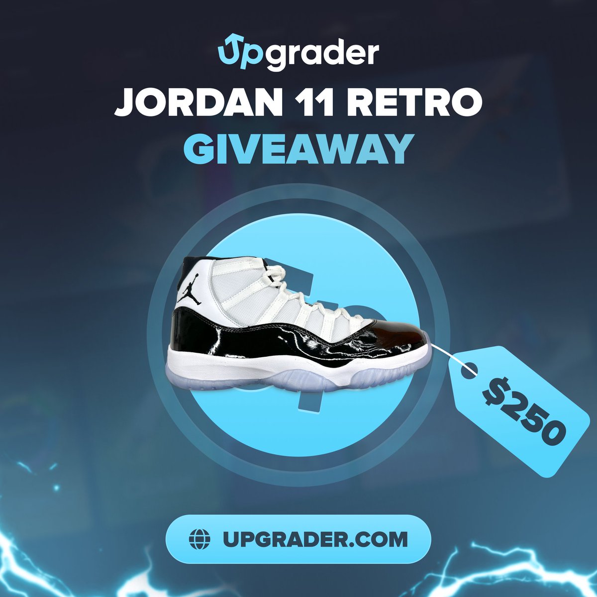 Upgrader.com (@upgradercom) on Twitter photo Some Jordans (250$) are up for grabs ! 👟
To enter you must:
✅ Follow <a href="/Upgradercom/">Upgrader.com</a>
✅ Reply with your ID
✅ RT
Good luck to everyone, giveaway ends in 7 days! Some Jordans (250$) are up for grabs ! 👟
To enter you must:
✅ Follow <a href="/Upgradercom/">Upgrader.com</a>
✅ Reply with your ID
✅ RT
Good luck to everyone, giveaway ends in 7 days!