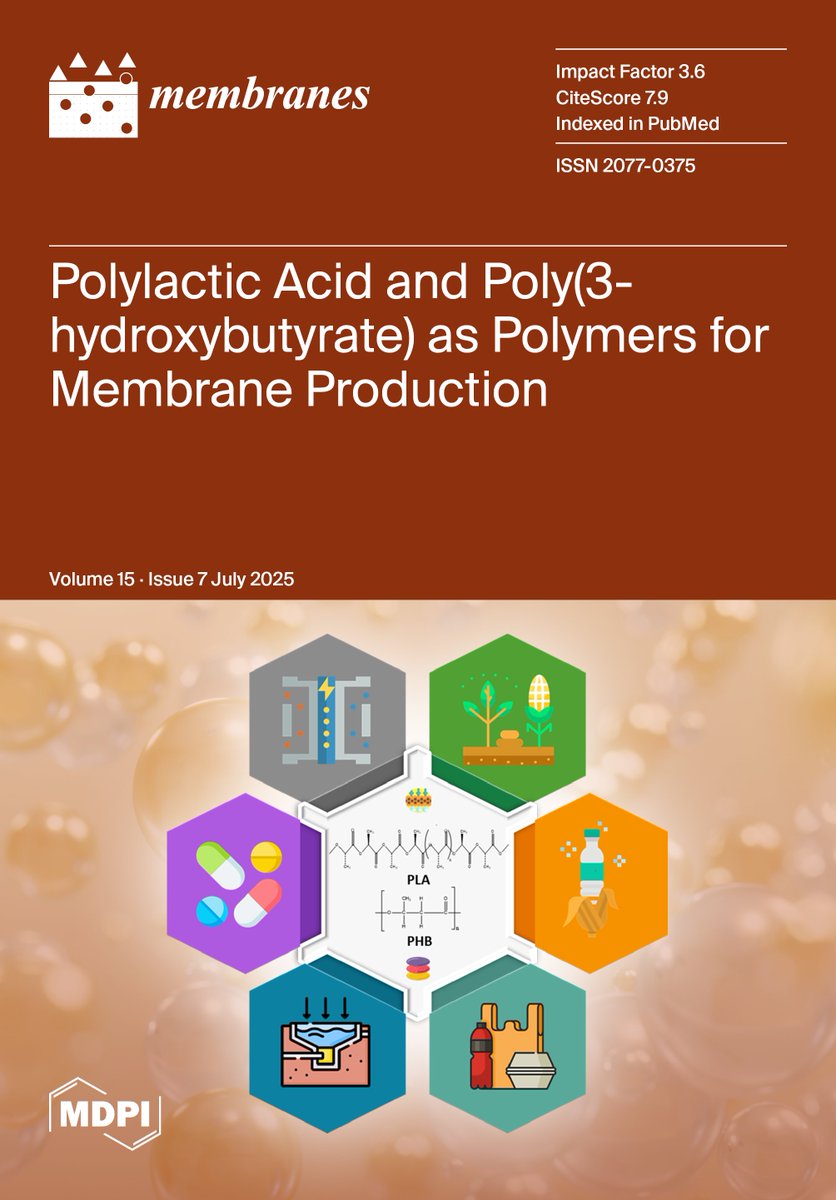 Membranes_MDPI's tweet image. 🌟 Check out the cover of the July issue of Membranes! 🌟
Take a closer look at the cover and explore the full article by Marin Senila from INCDO-INOE 2000 here:
🔗 mdpi.com/2077-0375/15/7…
🗞️ Browse the full issue here:
🔗 mdpi.com/2077-0375/15/7
#Membranes #OpenAccess #MDPI