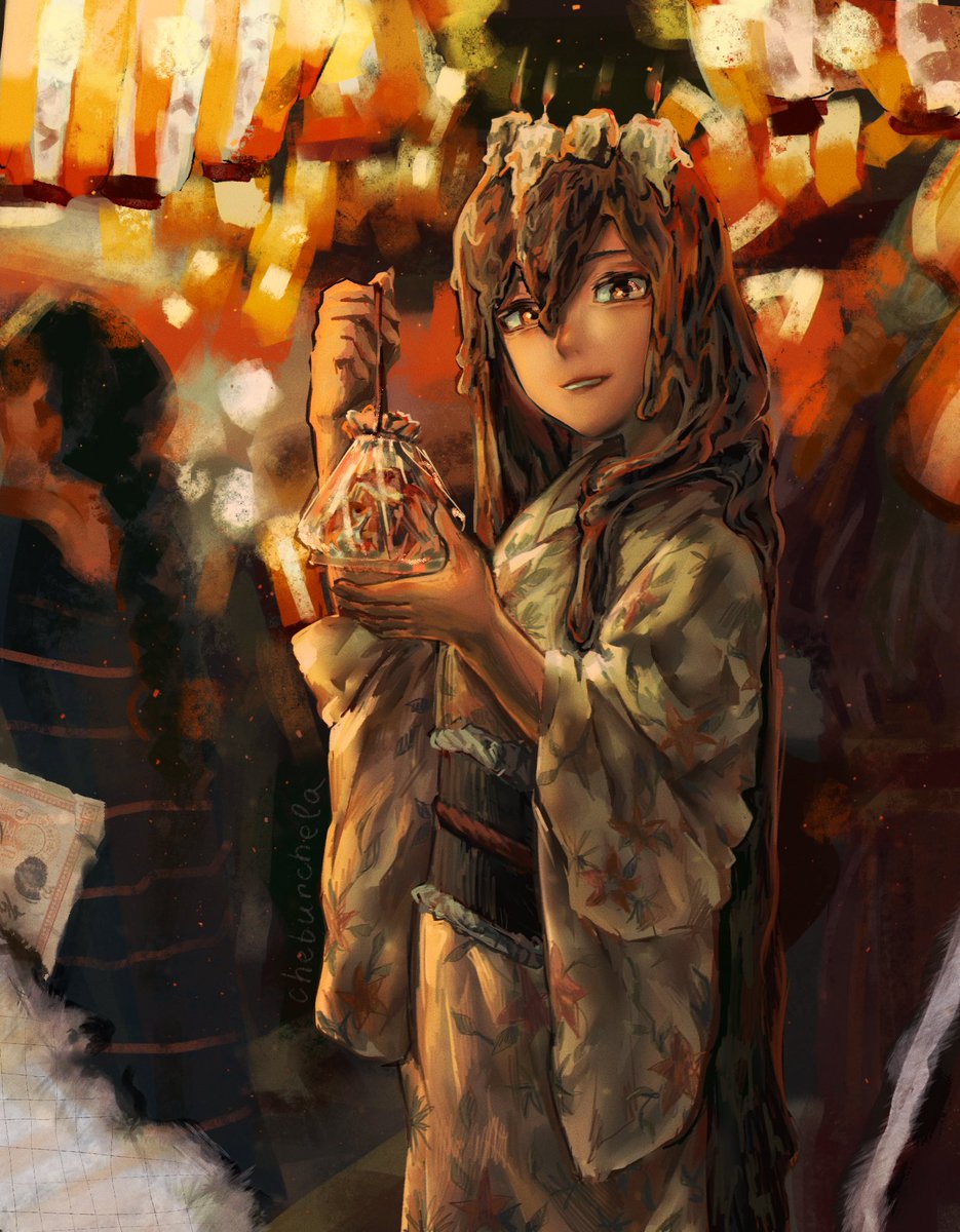ch3burchela's tweet image. Art trade with moot