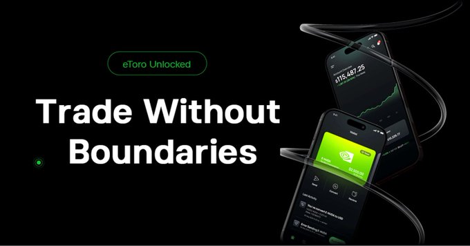 🚨 Grande nouvelle chez eToro ! 🚨

Participez à notre webinaire exclusif avec notre PDG pour découvrir en avant-première les nouveautés produits révolutionnaires qui vous attendent. 🎉

En tant qu'analyste de l'entreprise, je suis ravi de voir ce lancement : ne le manquez pas.