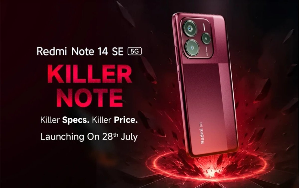 basudevtalk's tweet image. Redmi Note 14 SE 5G is set to launch🚀 on July 28 in India🇮🇳.
📱120Hz AMOLED screen
🔅2100nits brightness
🛡️Gorilla Glass 5
💪Dimensity 7025 Ultra
📸50MP Sony LYT-600 main cam with OIS 
🔋5110mAh battery
🔊Dual speakers with Dolby Atmos 
🫆In-display FPS
#RedmiNote14SE5G #Redmi