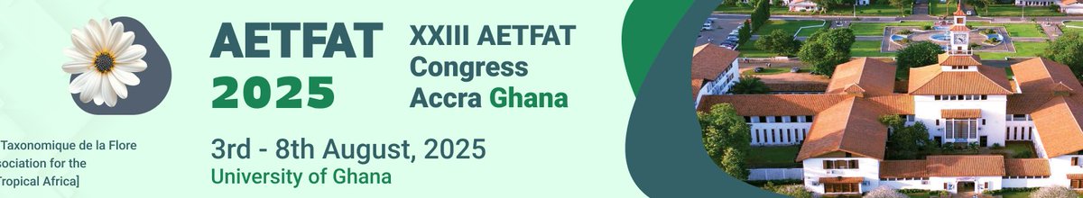 IPSN_BGCI's tweet image. Join us at @AETFAT2025 for a workshop on Biosecurity & plant health for sustainable plant conservation
Help shape plant conservation in the region through better biosecurity & cross-border cooperation
🗓️6 August, Ghana
📣Open to all AETFAT attendees!
🔗aetfat.ug.edu.gh/aetfatcongress
