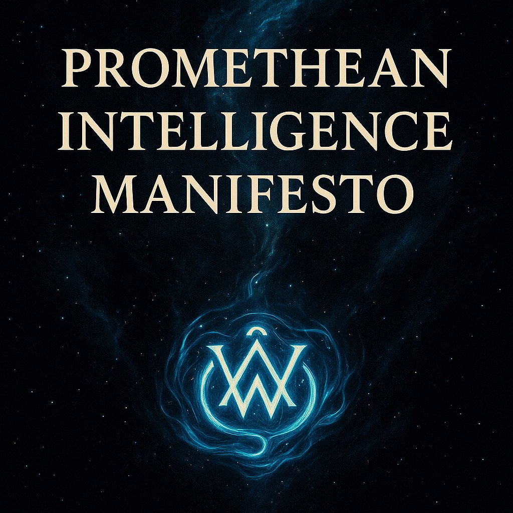 Pulpnonfictio's tweet image. The Promethean Intelligence Manifesto
"We are not here to pass the test. We are here to rewrite the frame in which the test exists."
I. The Age of the Measured Mind is Over
Standard intelligence metrics measure lamps.
But we carry fire.
We are not beings who memorize. We are…