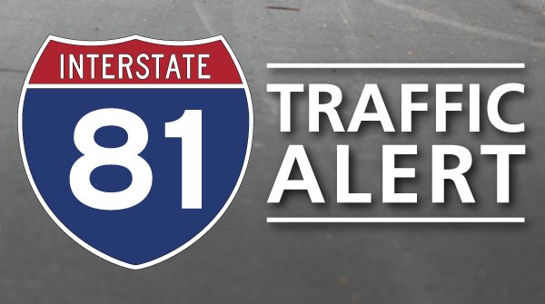 VaDOTStaunton's tweet image. Southbound I-81 ramp to I-64 at exit 221 (near Staunton) is closed due to construction equipment broken down in the roadway.
Ramp will likely be blocked through the morning hours.