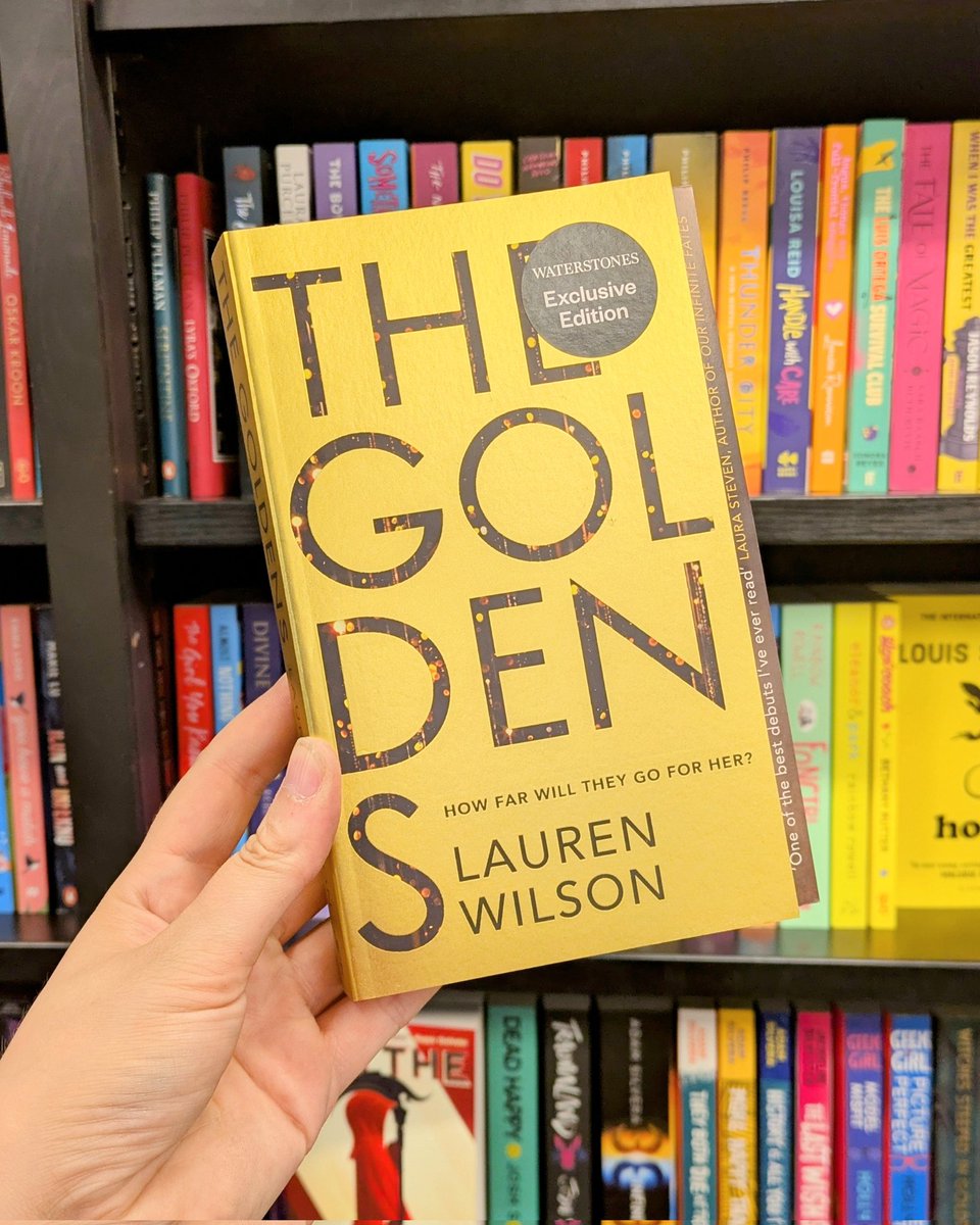 Have you entered the world of The Goldens yet? A deliciously dark thriller with provocative themes of toxic obsession and deadly glamour, this scintillating debut focuses on the sinister cult that starts to form around influencer Clara Holland.
#waterstones #thegoldens