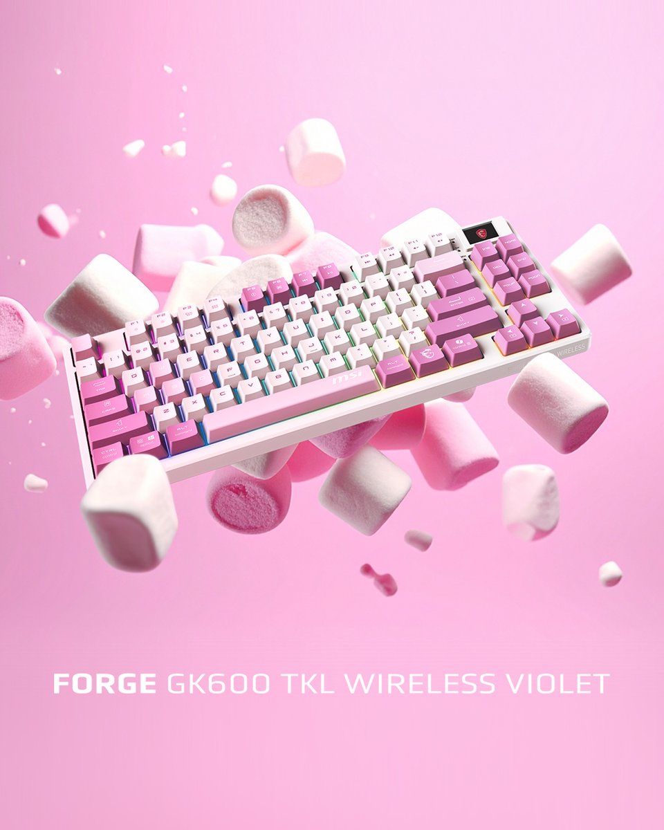 Vous avez vidé les stocks de la version bleue ! 
Quel accueil vous reservez au GK600 TKL Violet ? 😏

Rendez-vous demain midi (⚠️ stock limité)