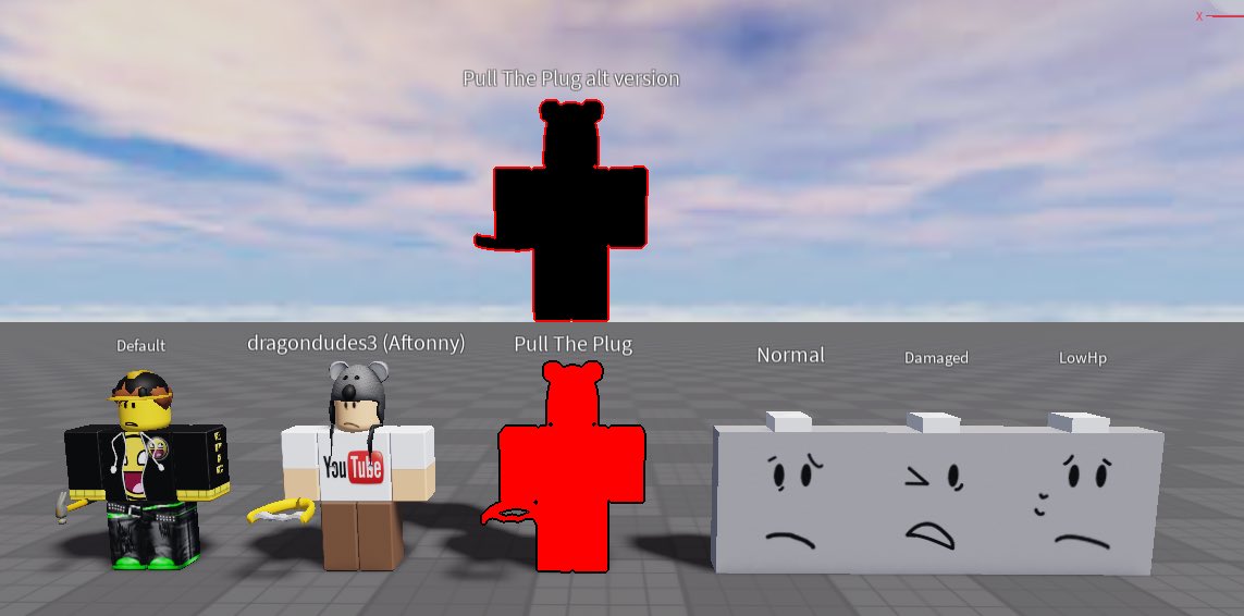 goopyclover's tweet image. &quot;i do not recall putting the House here&quot; 

PWNed by 14:00 skin concept

Aftonny - dragondudes3

Aftonny originates from Roblox House Encounter

#pwnedby1400 #pwnedby14 #pb1400 #pb14 #robloxarg