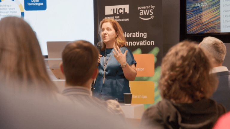 UCLEnterprise's tweet image. The UCL Centre for Digital Innovation (UCL CDI) is a collaborative initiative between UCL and Amazon Web Services to accelerate digital innovation with societal impact.
Find out more about the partnership: bit.ly/3TodpDw