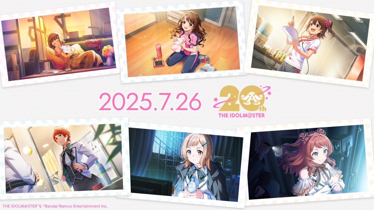GooglePlayJP's tweet image. 気づいたら担当よりも年上に…
という方も…?
🌸『 #アイドルマスター 』シリーズ 20 周年🌸
いよいよ明日✨
初代アーケード版から始めた方も
学園アイドルマスターから始めた方も
みなさんで #アイマス20周年イヤー を楽しみましょう!
▼スマホでもプロデュース!
play.google.com/store/search?q…