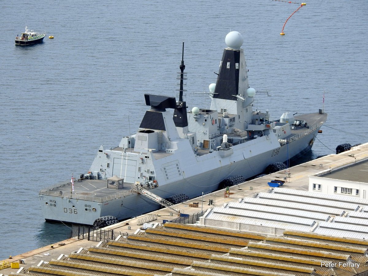 Gibraltar 2020
HMS DEFENDER D 36  🇬🇧
Gibraltar Mar 13 2020