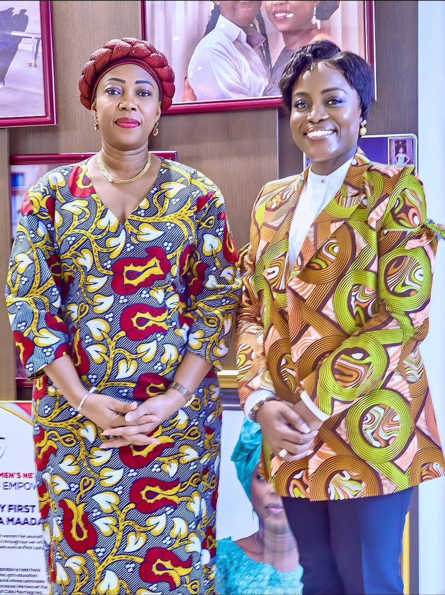 Adaeze_Oreh's tweet image. What an absolute pleasure it was to meet with the First Lady of the Republic of Sierra Leone and the President of the Organization of African First Ladies for Development (@OAFLAD), Her Excellency @FatimaMaadabio Bio on her invitation.
We discussed the importance of her focus…