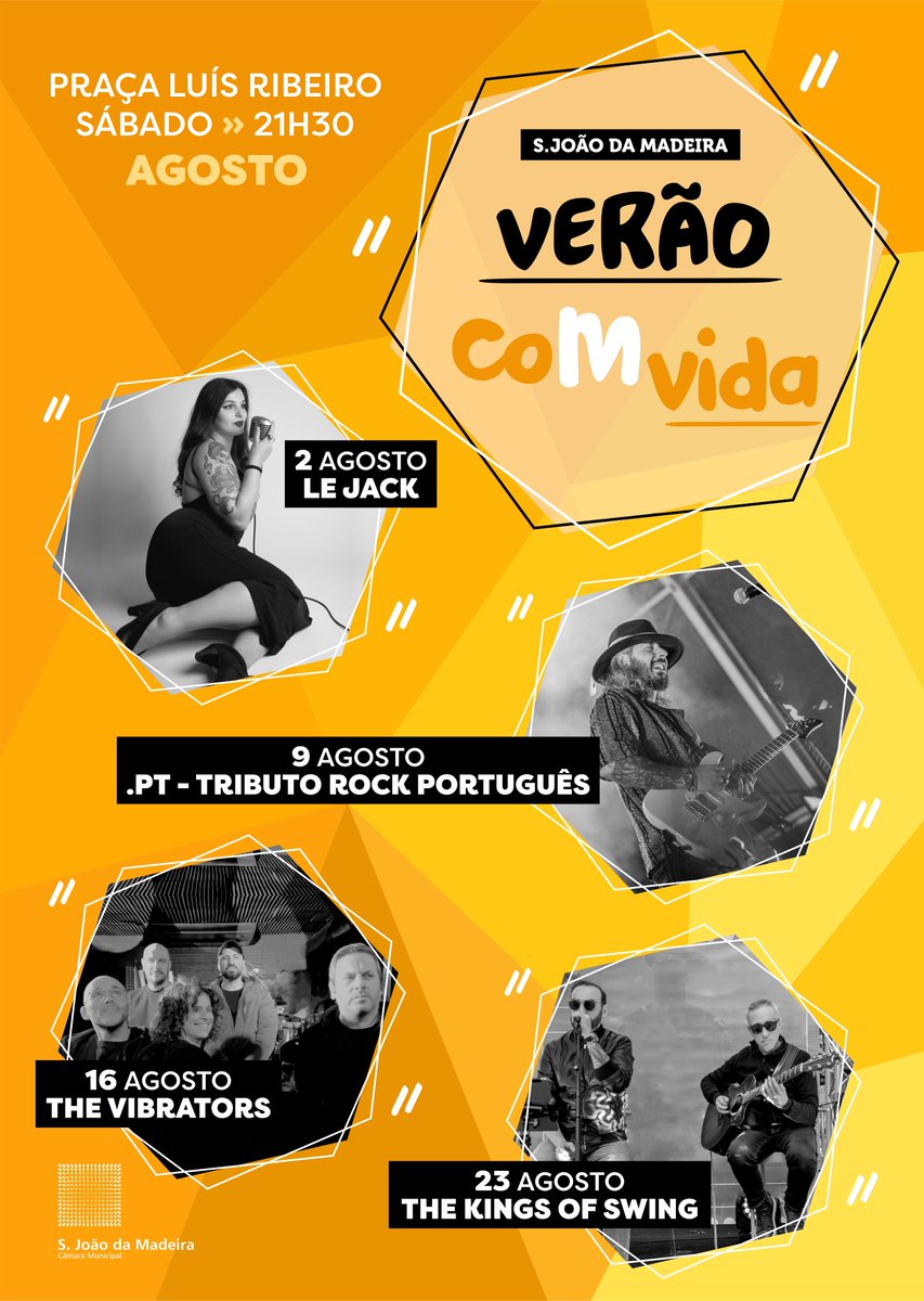 #saojoaodamadeira Programação de "Verão ComVida" na Praça Luís Ribeiro e "Cinema na Rua" em diversos locais do Concelho. Gratuito. Saiba mais em cm-sjm.pt/pt/agenda/7-at… ou cm-sjm.pt/pt/agenda/7-at…