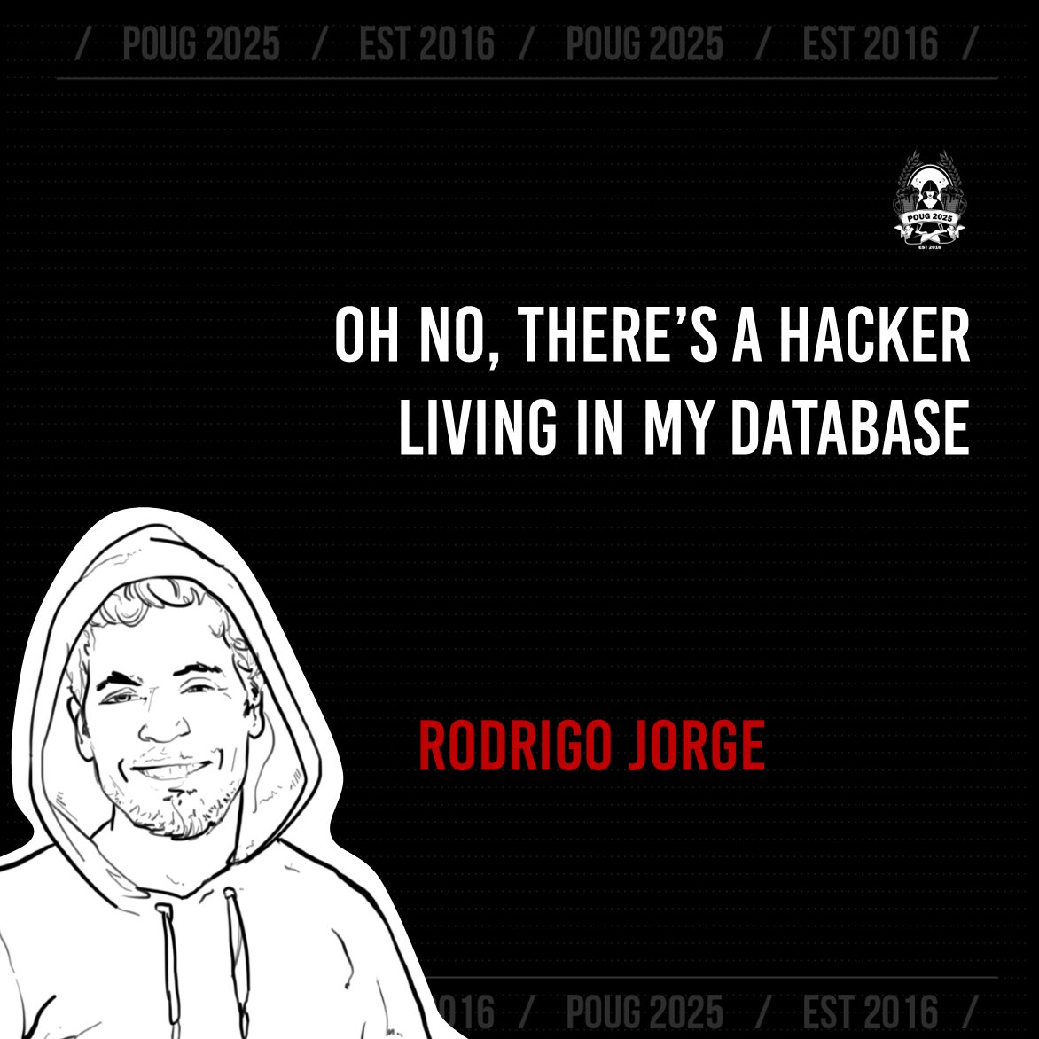 ORA-600 (@poug_org) on Twitter photo Don't let that smile fool you - <a href="/rodrigojorgedba/">Rodrigo Jorge</a> is ruthless when it comes to hackers. He knows their tricks and loves to expose them.
Ready for a very intense live demo? It's waiting for you at #POUG2025 along with the last 10 tickets:
poug.org/edycja/poug-20… Don't let that smile fool you - <a href="/rodrigojorgedba/">Rodrigo Jorge</a> is ruthless when it comes to hackers. He knows their tricks and loves to expose them.
Ready for a very intense live demo? It's waiting for you at #POUG2025 along with the last 10 tickets:
poug.org/edycja/poug-20…