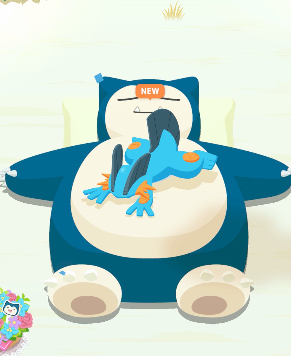 ZEROonepoke's tweet photo. #ポケスリ2周年をいっしょに
#PokemonSleep2nd

ウォーターベッド、買ったんだ〜🐬

#ポケモンスリープ https://t.co/5d5Seprw7w
